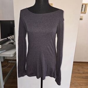 Elegant Gray Women's Top
